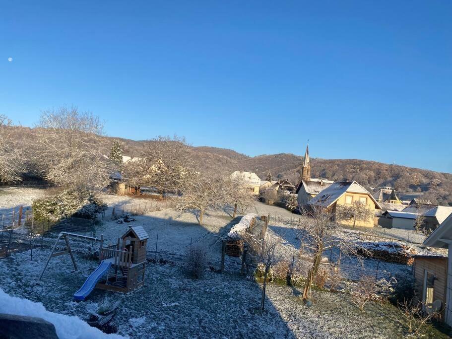 Gite Le Charmot, Au Pied Des Montagnes Classe 3* Roderen المظهر الخارجي الصورة